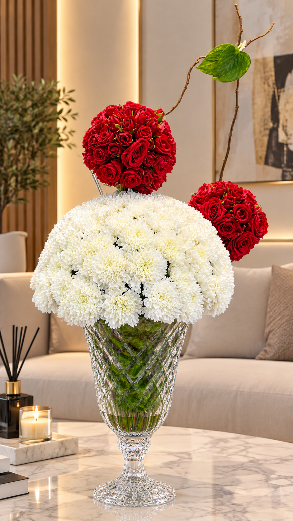 cherry arrangement 